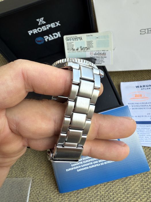 Seiko Prospex Solar Padi SNE575P1 cutie + acte