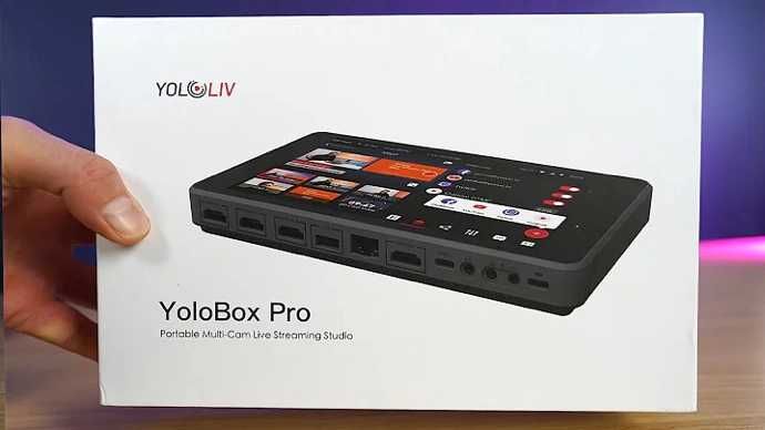 YoloBox Pro Multi-Cam Live Streaming