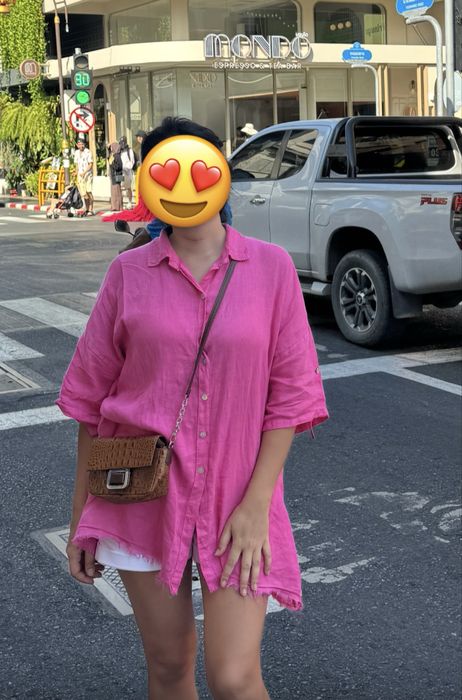 Рубашка женская лен