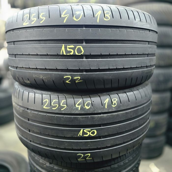 2x 255/40/18 VARA DUNLOP 2022 Stare excelentă