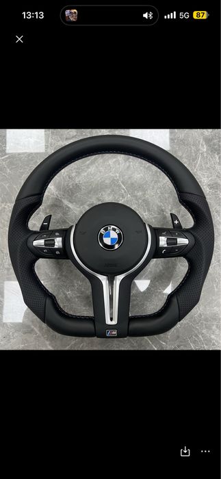 Volan BMW M Series E F G20 G 30 F10 F30 F36 F31 F32 F11 Seria 1 3 4 5 6 7