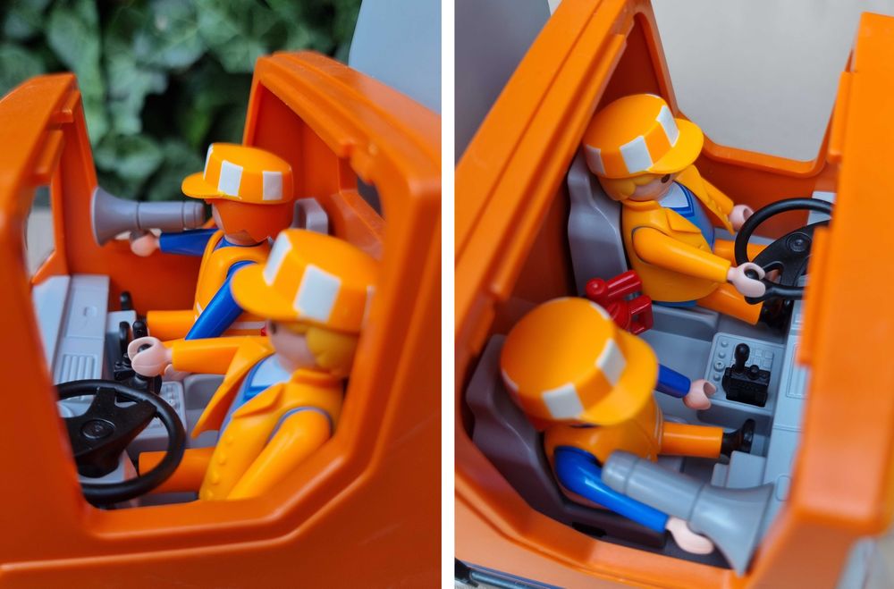 Playmobil 4418, Masina de gunoi