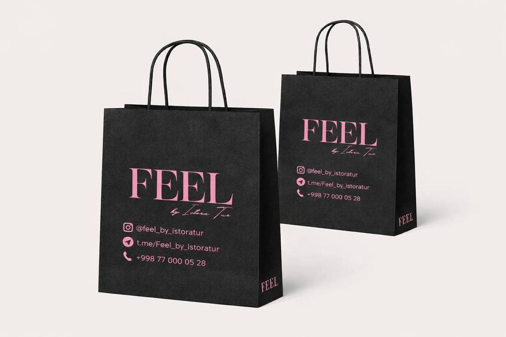 Крафт пакеты с вашим LOGO (прямое производство)