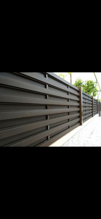 Штакетник Алматы,  металлософит на забор