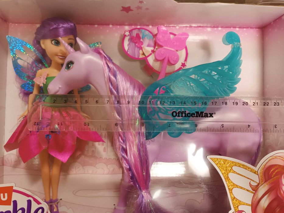 Комплект кукла с единорог