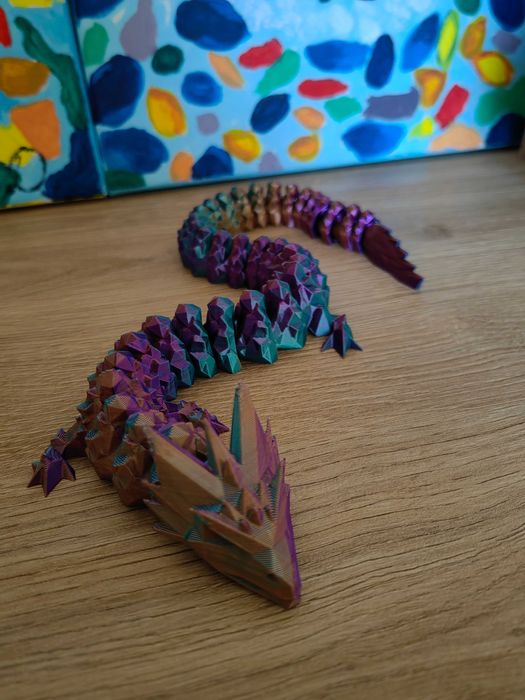 3д принтиран дракон