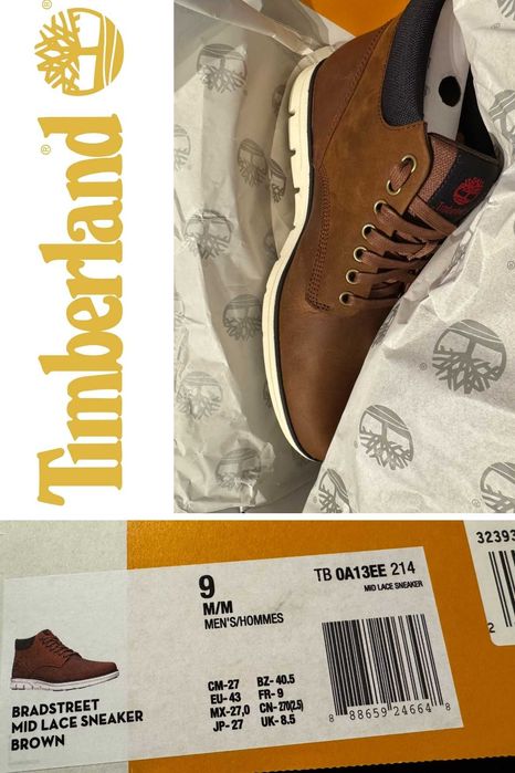 TIMBERLAND - нови, оригинални обувки EU 42-43