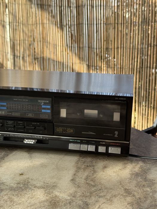 Fisher deck stereo dublu casetofon