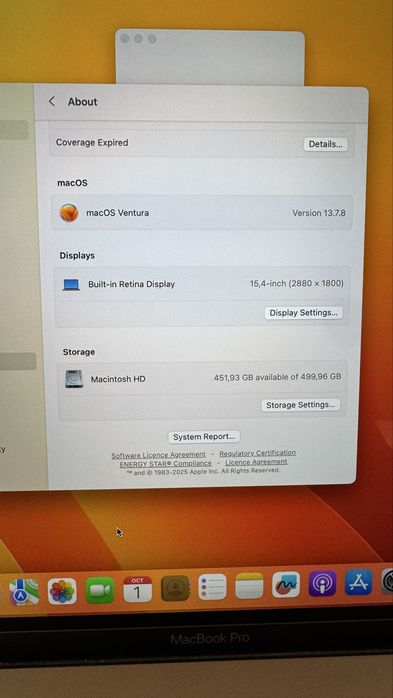 MacBook Pro 15 2017