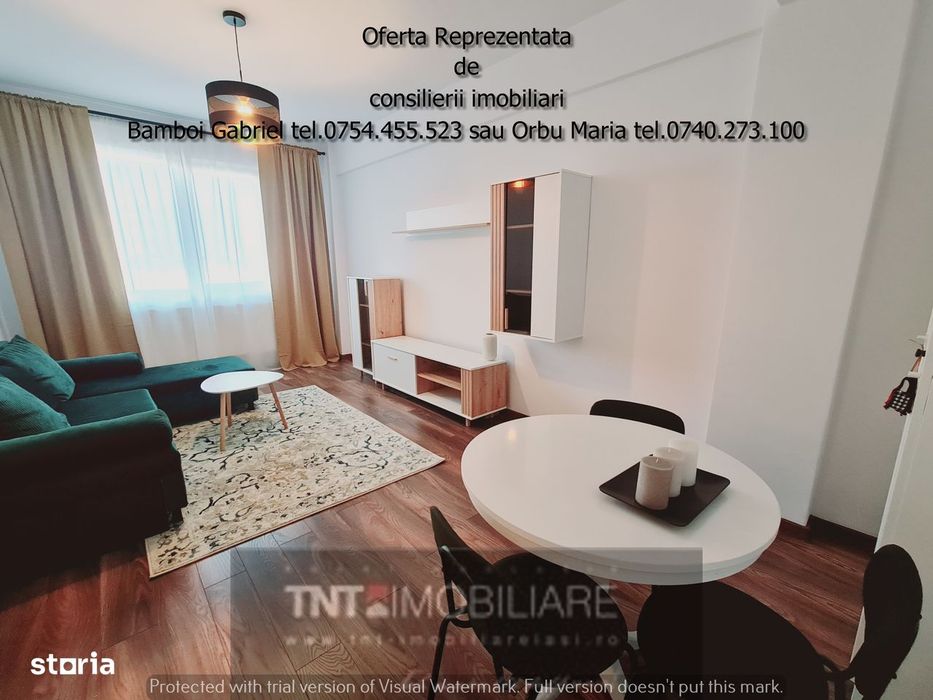 Apartament 3 camere decomandat bloc nou+1loc parcare zona Cug-Visoianu