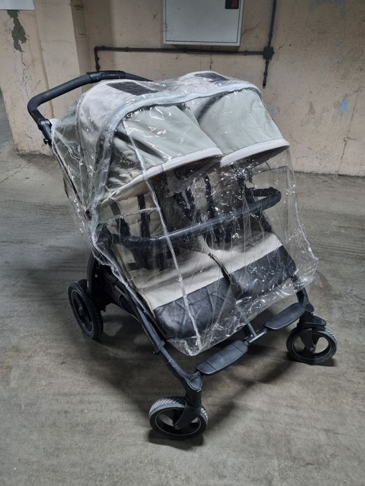 Peg Perego book  for two - столчета, адаптер, дъждобран