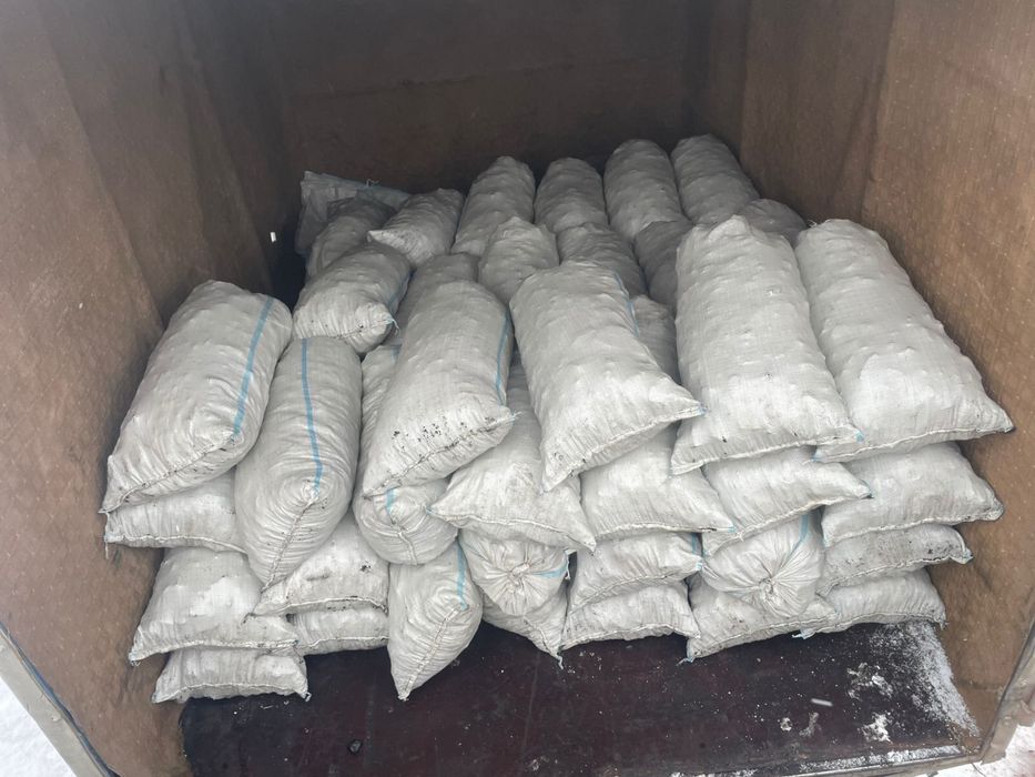 Уголь в мешках 1200тг