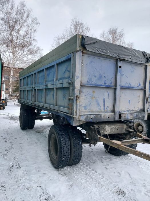 Камаз с прицепом