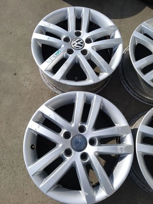 Set jante aliaj r16 vw golf 6 5k 5k0601025e