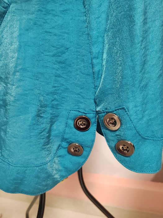 Trench turquaz Shenzi Woven damă