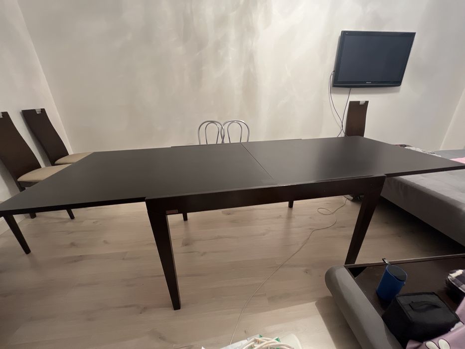 продается стол раскладной, гостиной, 6 стульевз