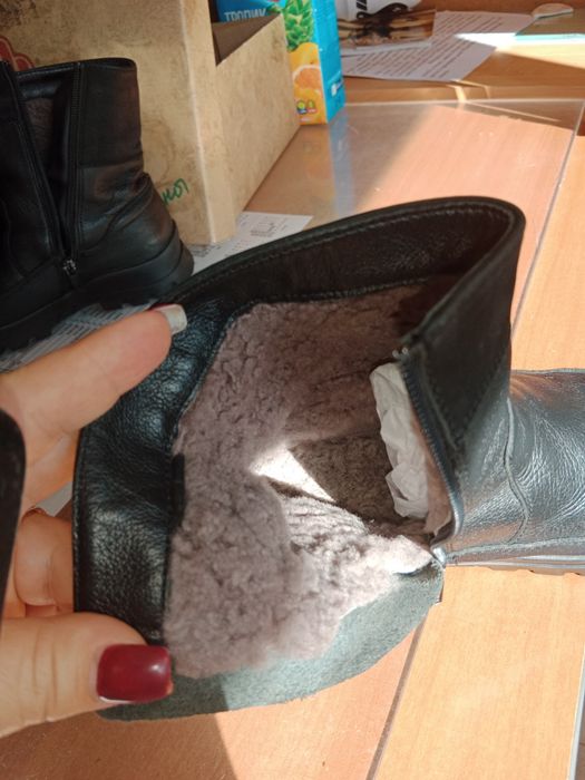 Продам сапожки замние.