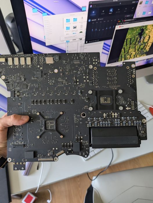 Motherboard IMac 27 2015 defect + bloc de alimentare + flex ecran și altele