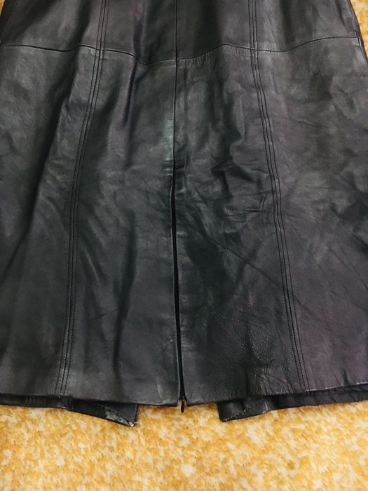 Итальянское кожа плащ пальто DAMLA, подойдёт отлично на Весну и Осень