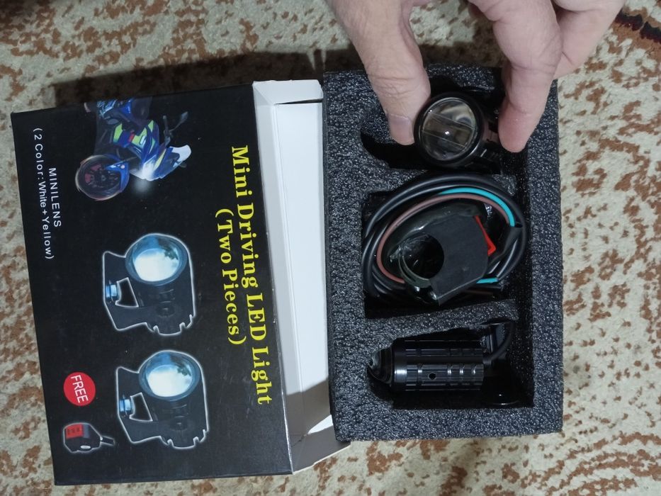 Фары для мотоцикл скутера итд 2шт