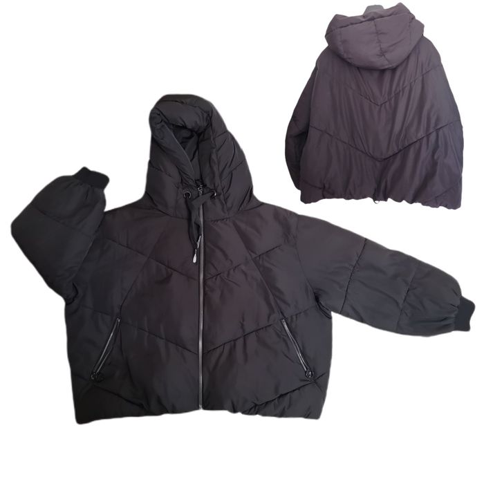 Куртка ZARA Oversize чёрная