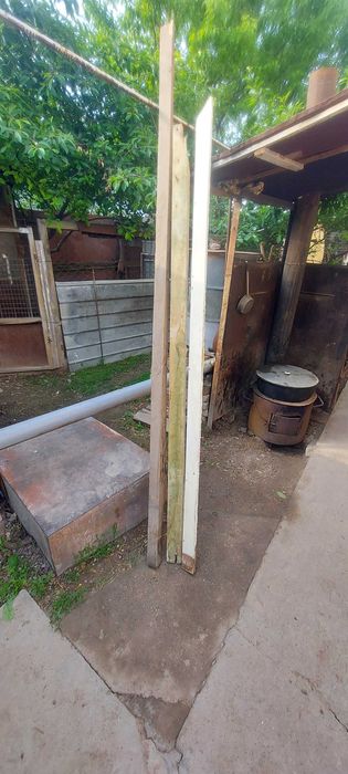 деревянные рейки, стойки