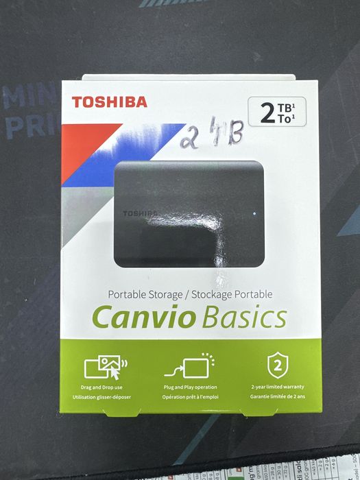 hdd Transcend 2tb, toshiba 2tb.