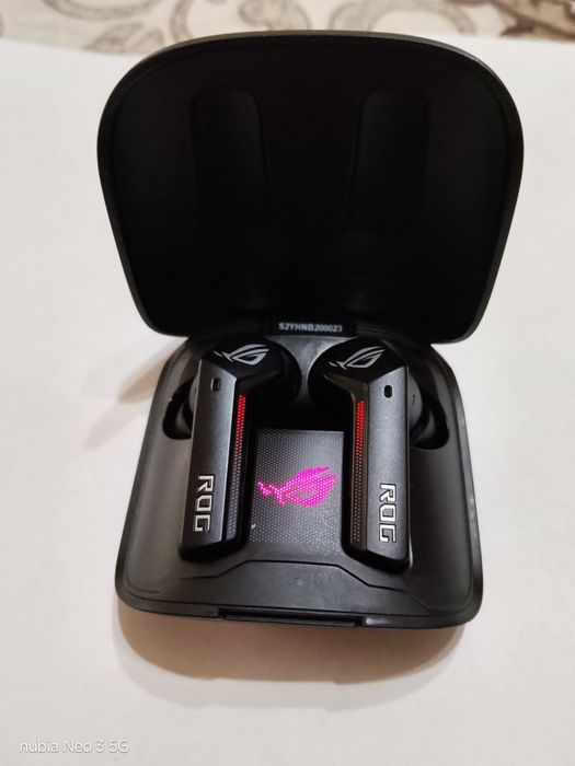 Bluetooth гарнитура ASUS ROG Cetra True Wireless, Black