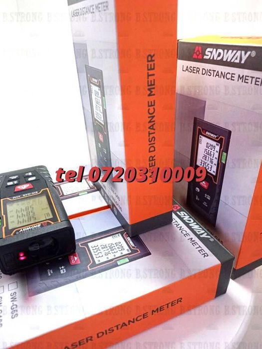 Aparat Masura Laser 40m Sndway Digital Portabil Usor De Manipulat
