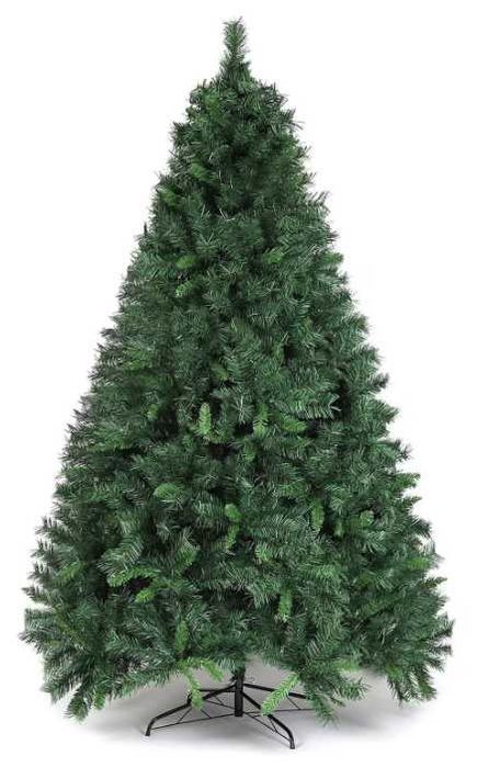 Brad Artificial SALCAR, 2.1m, de Pin cu Molid, Suport Metalic