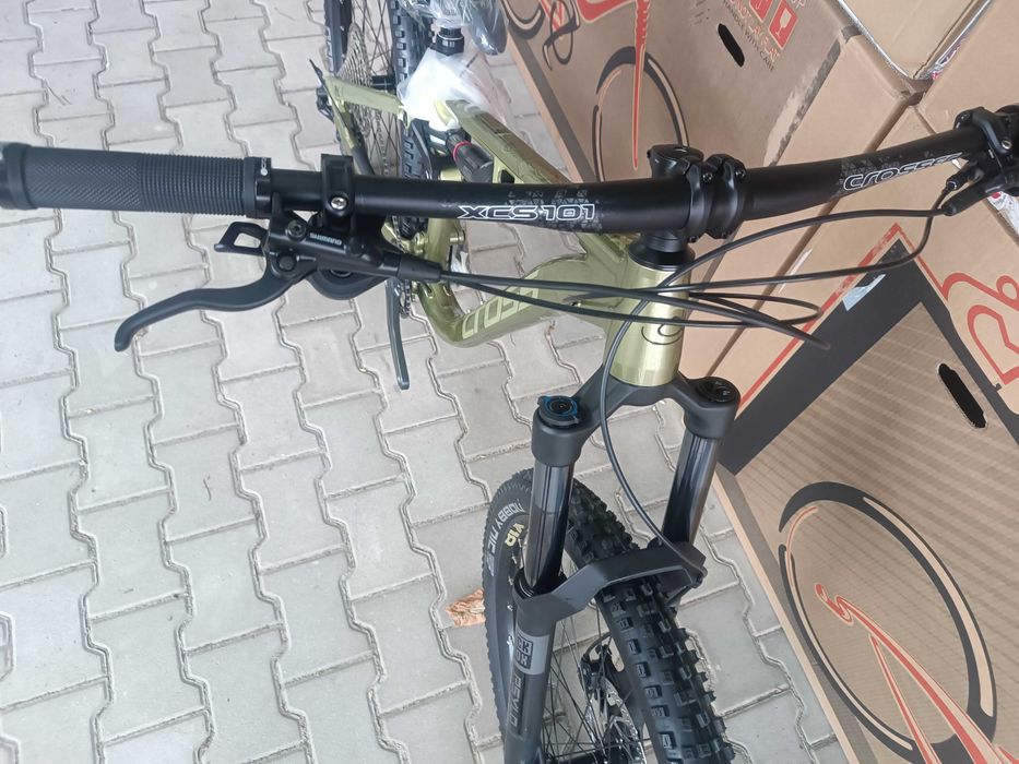 НОВ Велосипед 29" Cross RTX с пълно окачване ("мекица")