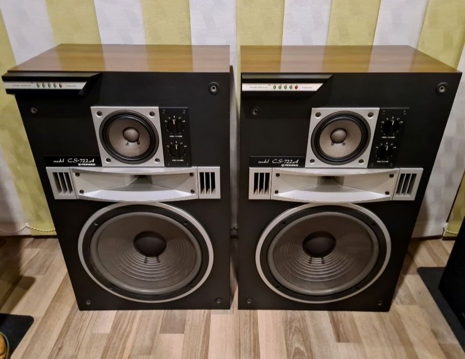 BOXE*PIONEER*CS-722A*Rarități Legendare*Vu-metre(jbl b&w l 100 klipsch