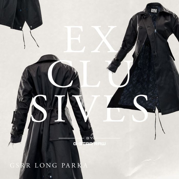 G-Star Research by Aitor Throup Exclusives GSRR Long Parka Дамско Яке