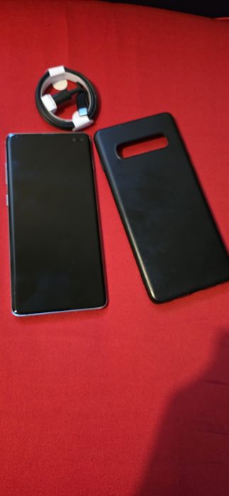 Samsung Galaxy S10+ 8GB RAM 128GB Prism Blue БЕЗУПРЕЧНО ТОП СЪСТОЯНИЕ!