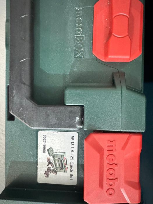 Polizor Metabo pe baterii, nou