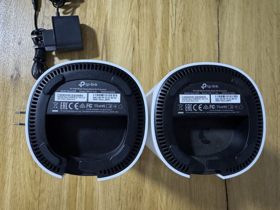 2 x TP-LINK Deco M4 AC1200 Wireless Mesh