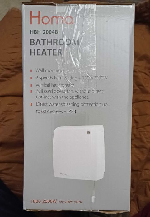 HOMA вентилаторна печка за стена