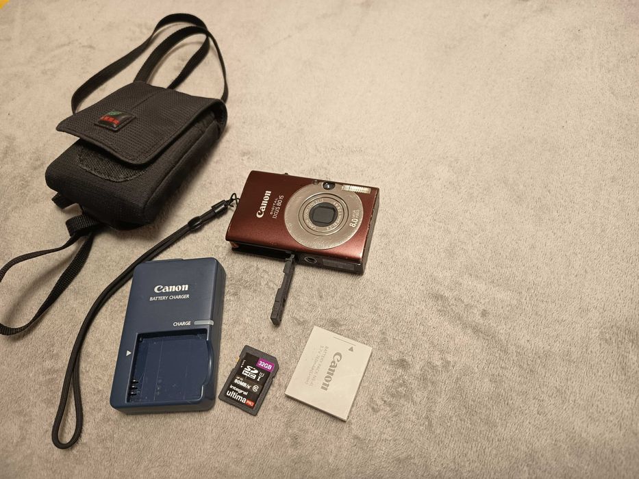 Compact Digital Camera Canon Digital IXUS 80 IS Brown ,ROUTER WIRELESS