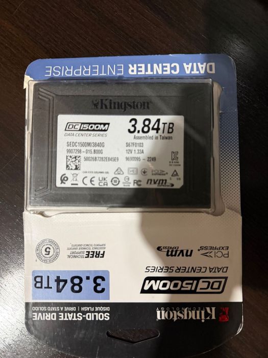 SSD Kingston DC1500M 3.84 TB
