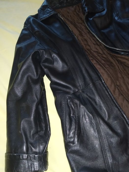 Дамско кожено сако