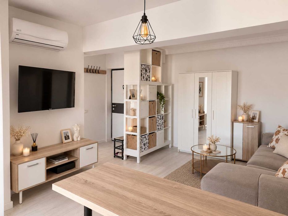 Apartament 2 camere, spațios, complet mobilat  – 81 Residence | 500 €/lună