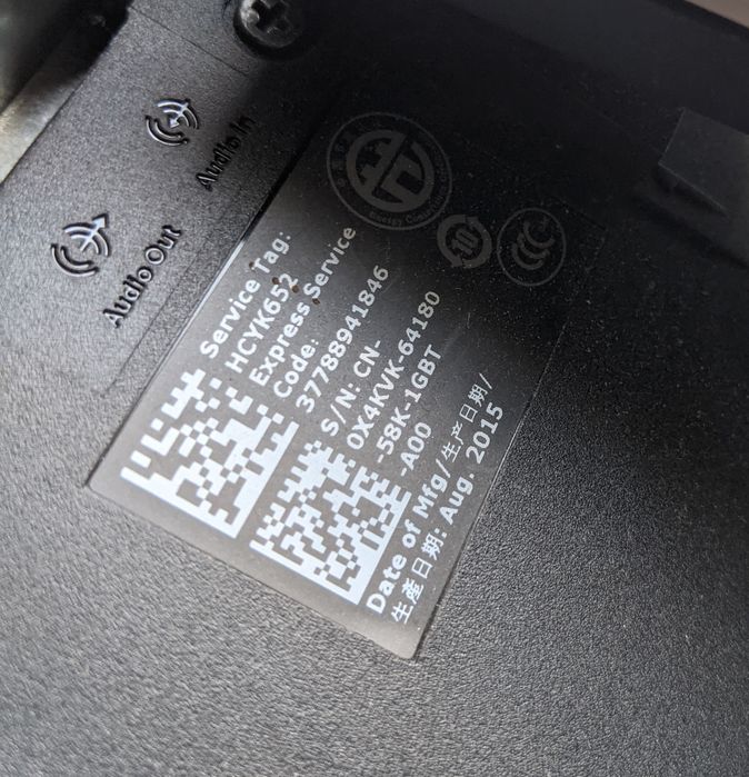 Монитор DELL S2316H