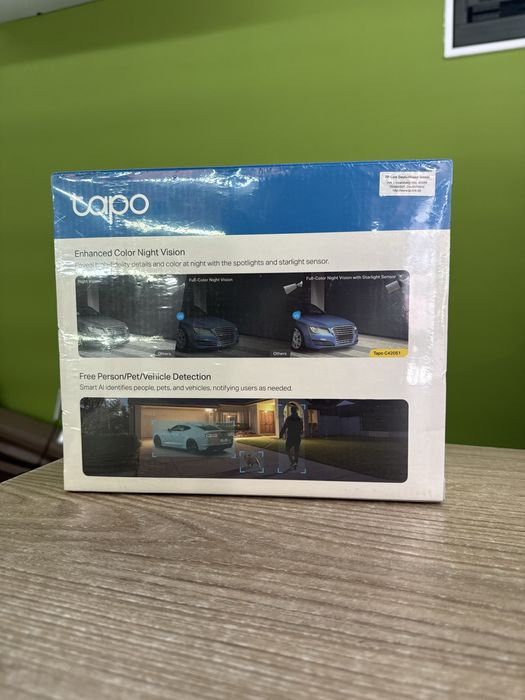 Tapo 2K  Smart Wire-Free Security Camera Sistem 2K QHD