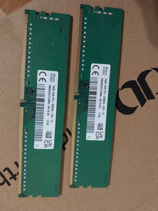 32GB 3200Mhz CL22 - DDR4 рам памет