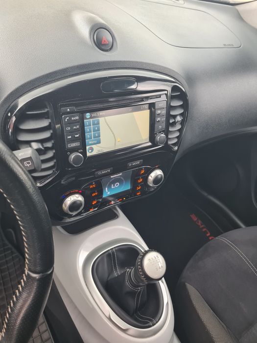 Nissan Juke-1.5 Dci110-an 2016-euro 6-navi-clima-alb perlat-nr rosii