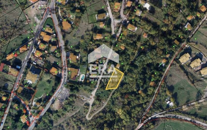 Урегулиран парцел за еднофамилна къща в кв. Михайлово, гр. Банкя