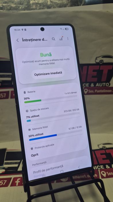 Samsung Galaxy Z Flip 7 512GB – 27 cicluri încărcare
