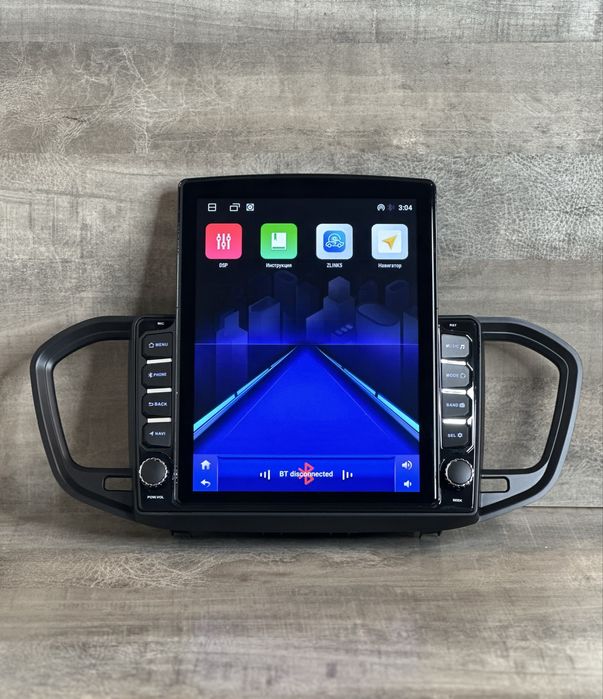 Магнитола Tesla для LADA Vesta Granta андроид с рамкой WiFi новая