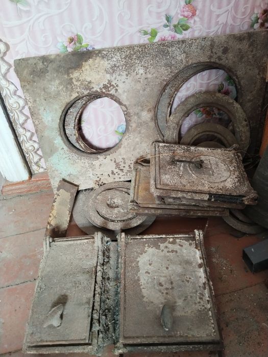 Плита чугунная .