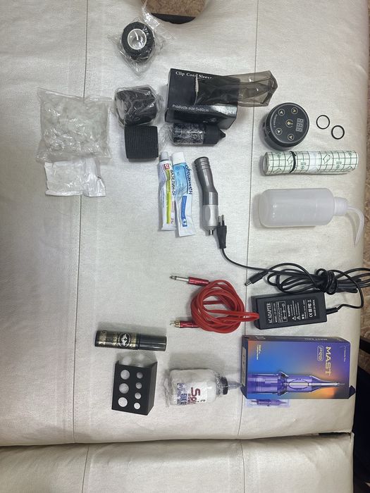 продам тату машинку и тату набор б/у